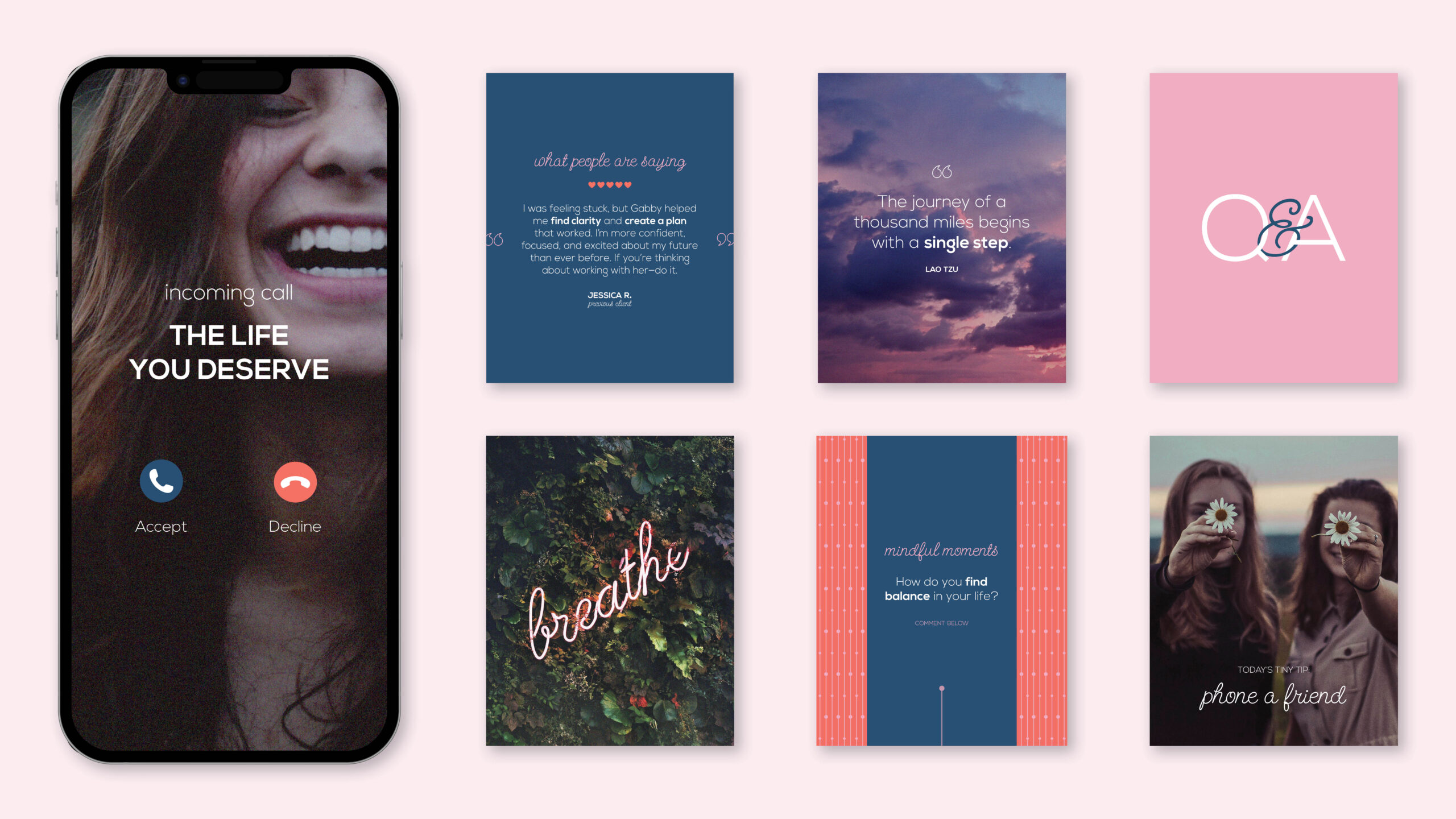 Gabby Gast Co. social media story, reel, and post images design.